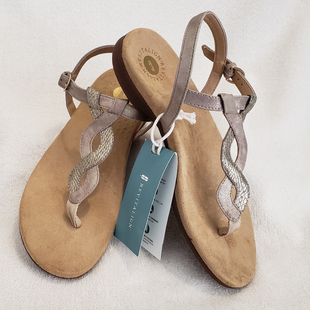 REVITALIGN ORTHOTIC SANDALS SIZE 8 BRAND NEW
